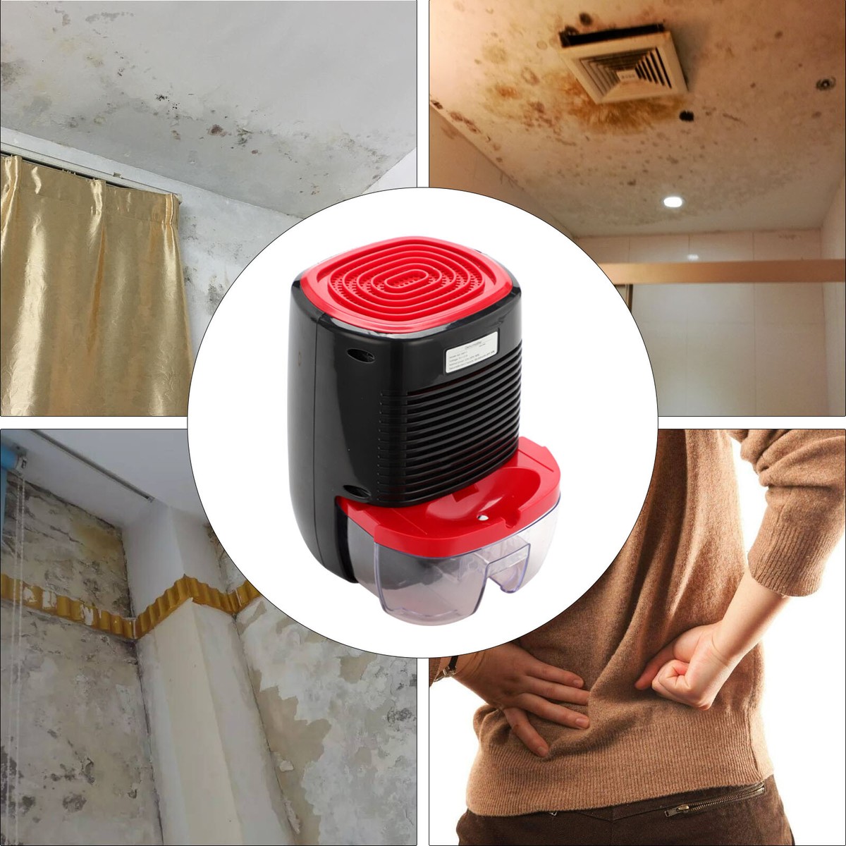 800ml led luftentfeuchter raumentfeuchter schlafzimmer entfeuchter