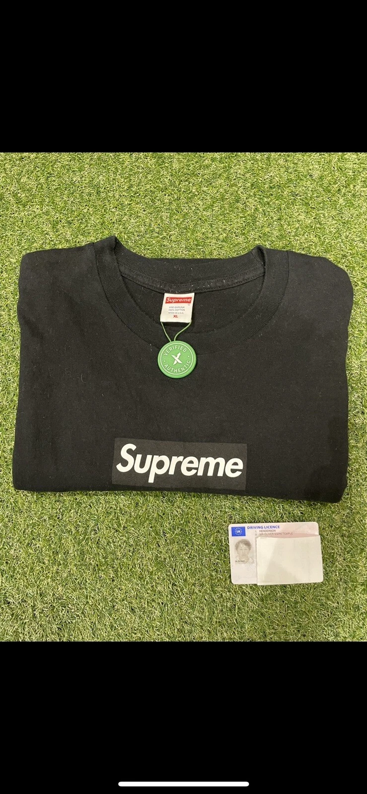 T shirt manches longues logo Supreme Box (FW20) TAILLE XL