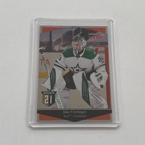 Jake Oettinger Ultimate Victory Rookie 2020-21 Upper Deck Extended Series #UV-40