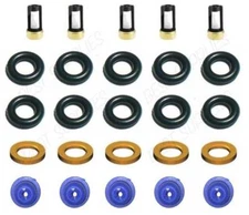 Fuel Injector Service Repair Kit O-Rings Filters fits 94-97 Volvo 850 2.3L-L5