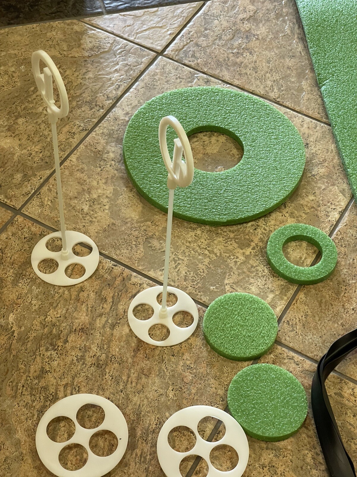 BirdieBall Indoor Golf 4' X 10' Putting Green Mat Portable Training Aid