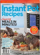 CENTENNIAL KITCHEN PRESENTS INSTANT POT RECIPES 2020/ 150 ALL-NEW RECIPES.
