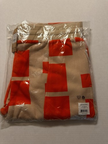 McNairy & Co Sweatbritches Hollywood Squres Cream And Orange Size XL NWT - Picture 6 of 8