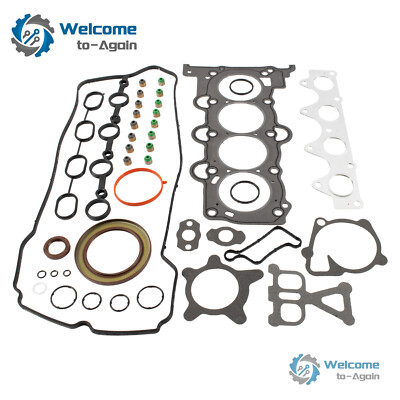 For 2012-2016 Hyundai Kia Veloster Accent Rio 16V Engine Head Gasket Kit 1.6L L4