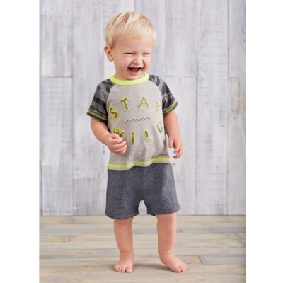 Mud Pie E8 Baby Boy 0-3Months Counting Sheep Layette Gift Set 10190022
