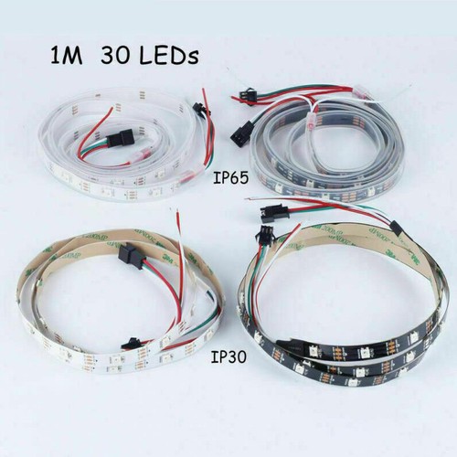 USB Powered WS2812B 5050 RGB LED Strip Fairy Lights Room TV Party Bar W/ Remote - Picture 4 of 15