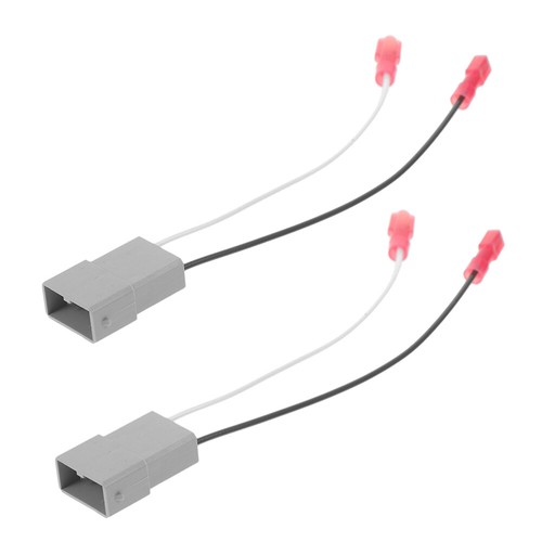 2pcs Car Speaker Connector Speaker Wire Harness Adapter Replacement Speaker