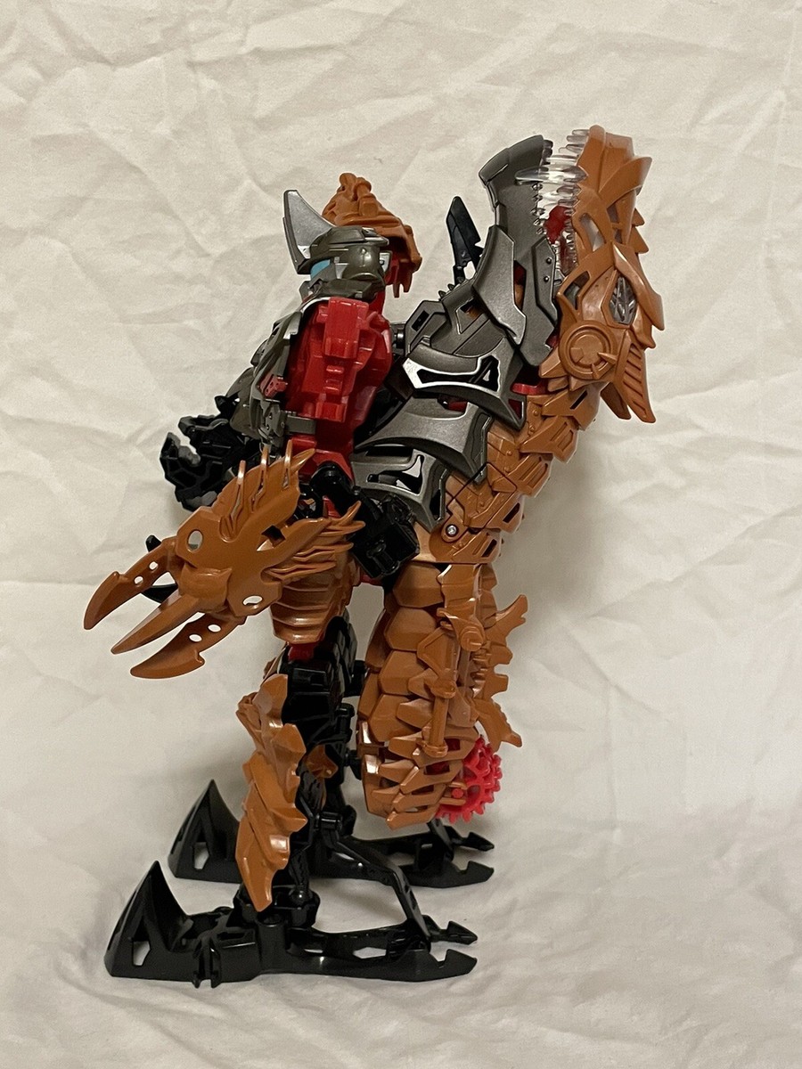 Figurines Dinofire Grimlock Et Optimus Prime Transformers Hasbro, Neuves