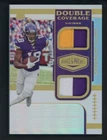 2020 Plates & Patches #DC-JE Justin Jefferson DC Vikings Dual Patchers Rookie RC