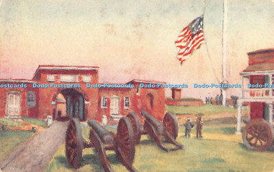 R457449 Fort McHenry Helen A F Penniman Kunst Foto Gravur Firma Reese Press