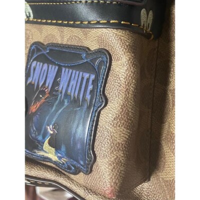 COACH Disney Backpack Snow White Motif A1881-32716 Signature