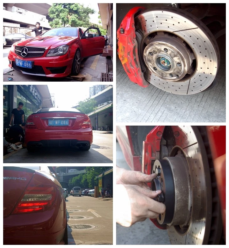 2X 60mm Bolt On Wheel Spacers 5x112 for Mercedes C GLA GLE CLA CLK SLK CLA GLC — 第 3/4 张图片