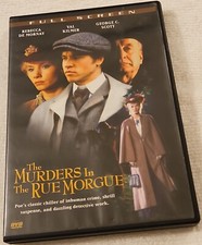 Murders in the Rue Morgue DVD Val kilmer Canadian