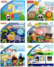 Fisher Price Baby Little People Baby Toddler Sing-Along CDs CHOICE - 6 NIP