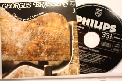 GEORGE BRASSENS ''Chanson Pour L'auvergnat''Vol3 CD 2001 French Lyrics VG Ship Fre