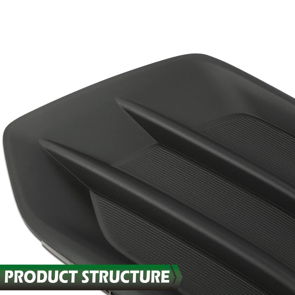 Front Bumper Insert Fog Light Cover Left+Right Fit For 2017-2022 Chevrolet Trax Foto 4 de 4