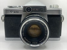 Kowa SER Camera SLR 35mm Film w/ 1:2 f/50mm Lens Tested Working