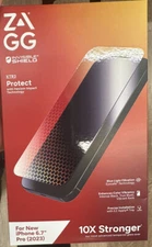 ZAGG InvisibleShield Glass XTR3 Screen Protector for Apple iPhone 15 Pro Max 6.7