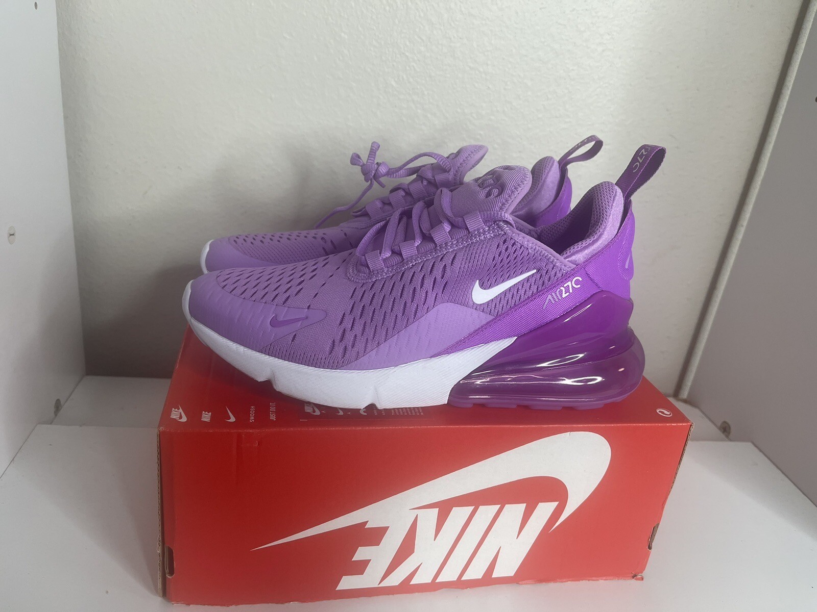 Size 7 (GS) - Nike Air Max 270 Low Rush Fuchsia for sale online | eBay 