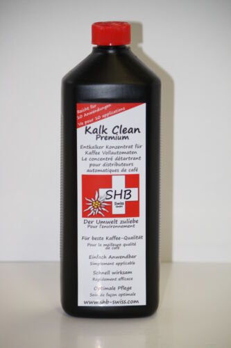 1 Liter SHB Swiss Premium Kalk Clean Entkalker für alle Modele geeignet - Picture 1 of 5