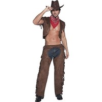 Fever Men's Ride Em High Cowboy Costume Medium Multicoloured Fever Men's Ride Em High Cowboy Costume Medium Multicoloured