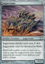 Moderate Play, English MTG Regular Juggernaut 10th Edition Magic the Gathering