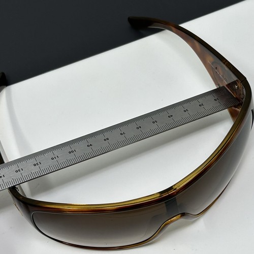 PRADA Sunglasses Rope Knot MILANO Logo Tortoise SPR 04H 4BW 6S1 Shield Gradient - Picture 5 of 17