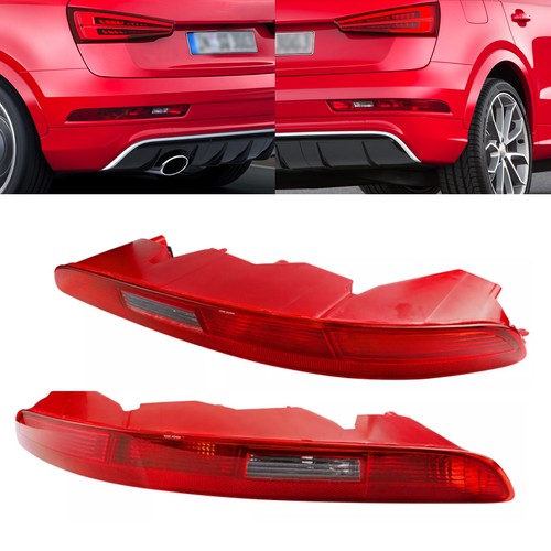 Left&Right Rear Bumper Light Tail Stop Brake Lamp For Audi Q3 2012-2015 - Picture 1 of 15
