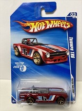 HOT WHEELS - 2010 - 131/240 Red TRIUMPH TR6 FTE Faster Than Ever
