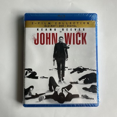 John Wick: 2-Film Collection (Blu-ray) BRAND NEW + DVD + Digital