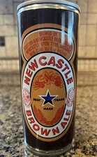 VINTAGE NEW CASTLE BROWN ALE EMPTY BEER CAN Steel Pull Tab