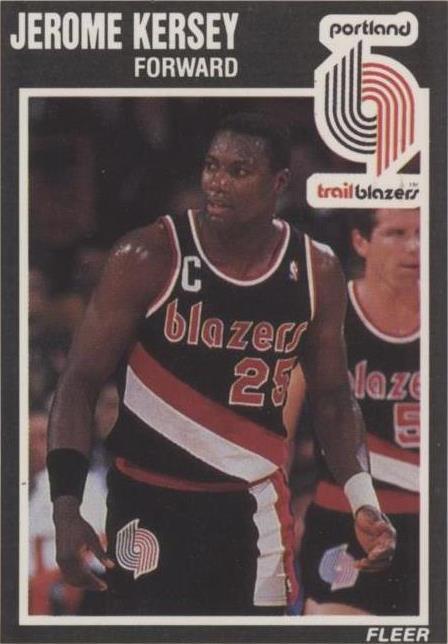 1989-90 Fleer - Jerome Kersey #130 - 1 of 2