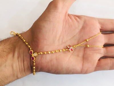 Pocho - 22k vergoldet Kette Ring Armband Bettelschmuck Pocha Handarmband