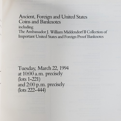 Christies American Coin Auction Catalog 1990s New York Ancient Foreign NY A277 - Picture 3 of 8