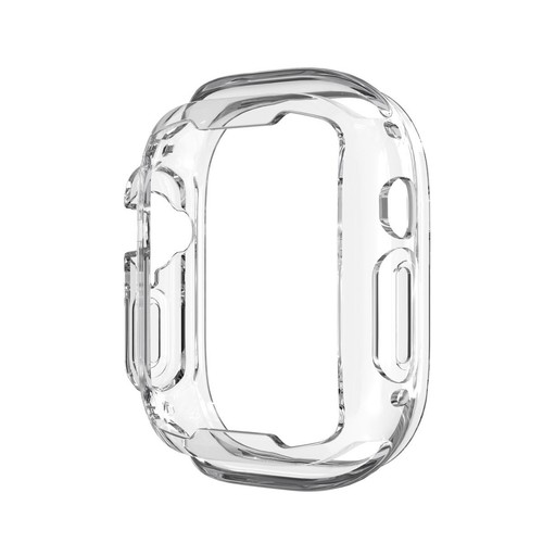 Für Apple Watch Ultra 1 + 2 49mm Shockproof TPU Silikon Hülle Tasche Transparent - 第 2/3 張圖片