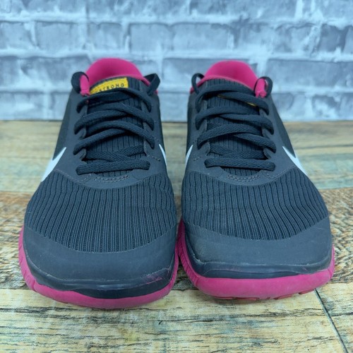 Nike Free 4.0 V3 Livestrong Gray Pink Running Shoes 586296-006 Womens Size 7 - Picture 3 of 11