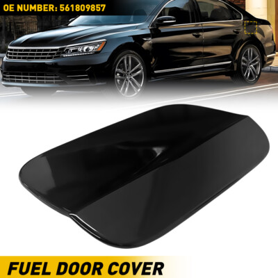 For 2012-2018 VW Volkswagen Passat Black Car Fuel Door Gas Filler Lid Cover Cap
