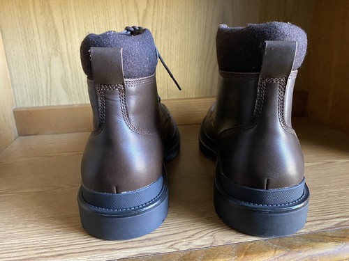 Calvin Klein C M Trophy Boot Men Brown Size 12 EU 45.5 - Picture 8 of 9