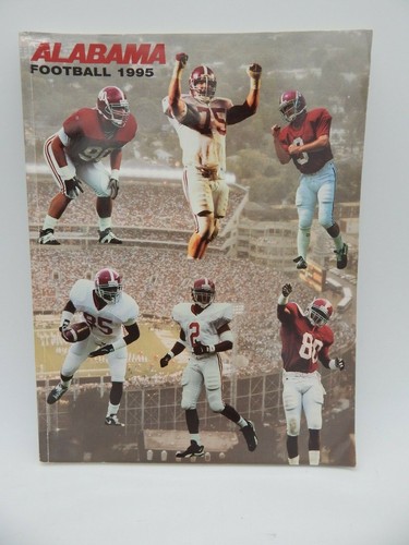 Vintage 1995 University of Alabama Crimson Tide Football Media Guide