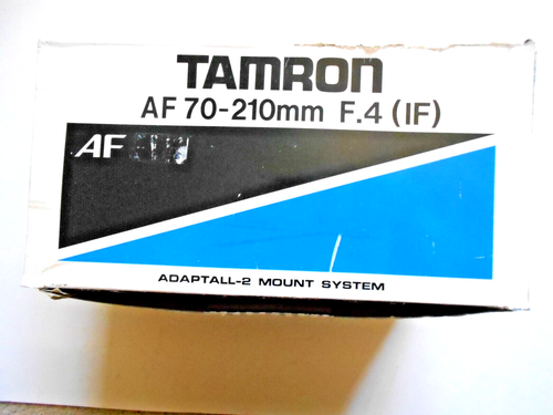 Tamron AF 70-210mm F.4 (IF) Adaptall-2 Mount System Lens