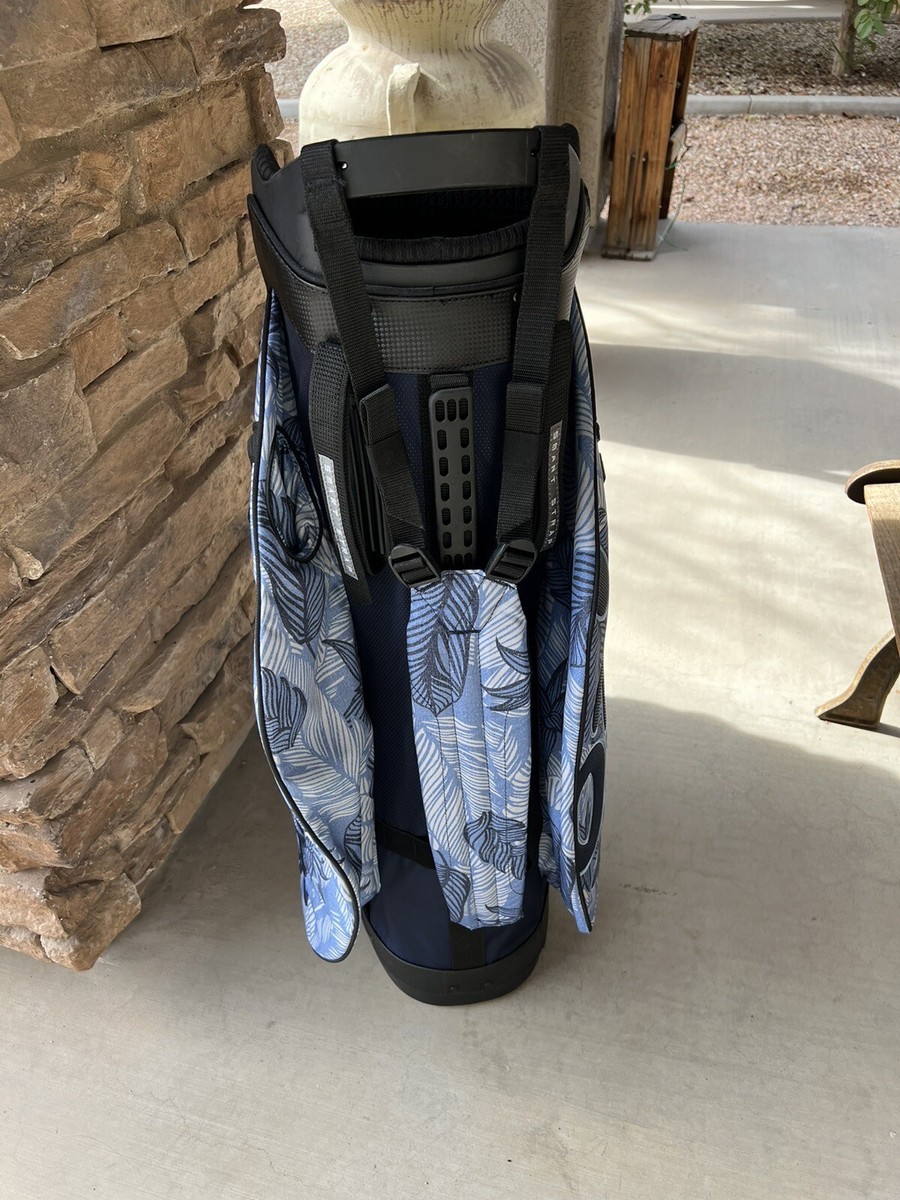 Scotty Cameron Blue Floral Circle T Explorer Cart Bag 2023 Scotty Cameron Blue Floral Circle T Explorer Cart Bag 2023