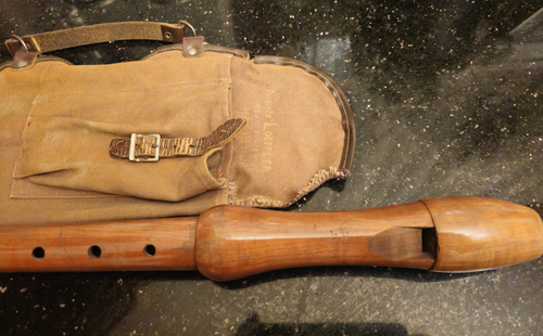 Altblockflöte von Th. Mollenhauer, "Student" zusammen gesteckt ca. 48cm lang. - Bild 2 von 7