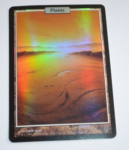 PLAINS FULL COVER FOIL UNHINGED JOHN AVON MAGIC THE GATHERING - Bild 3 von 3