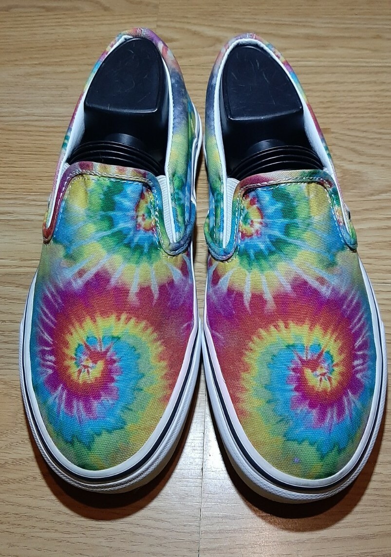 Vans Unisex Tie Dye Slip On Shoes Sneakers Size 6M 7.5W