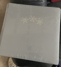 Creative Memories NIP Winter Days 12x12 Pale Blue Shimmer Foiled Album Cover