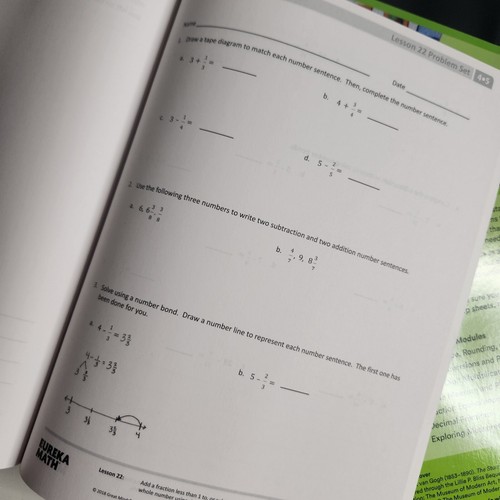 Eureka Math - Succeed Practivce And Learn Workbooks Grade 4 Modules 5 - Picture 9 of 9