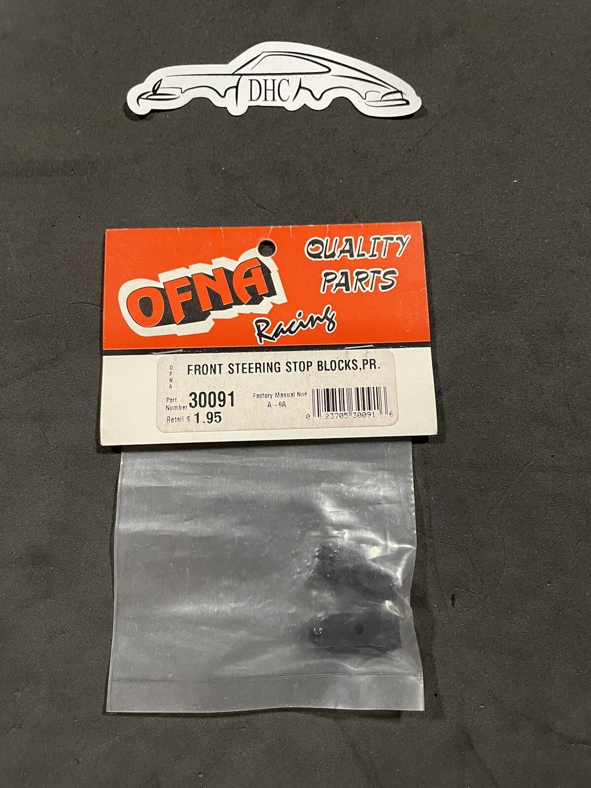 Part # 30091 Front Steering Stop Blocks
