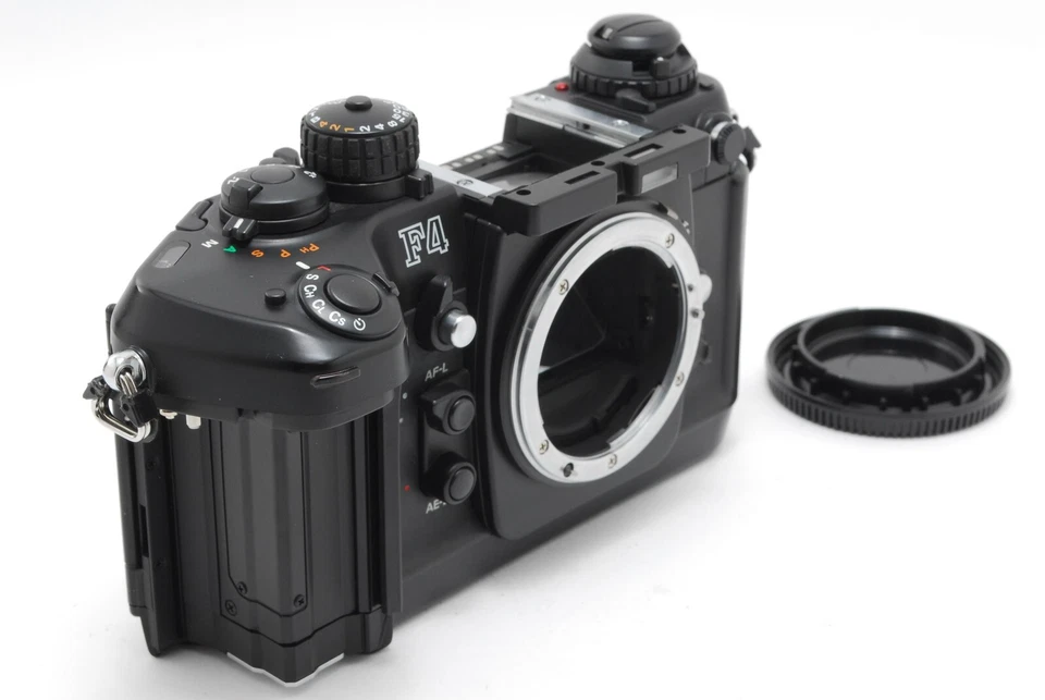 LEER [Excelente+5 TODO FUNCIONA] Cuerpo de cámara fotográfica Nikon F4 SLR 35 mm solo de JAPÓN #3124 Foto 4 de 4