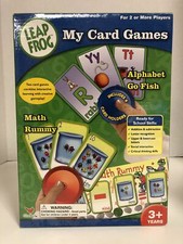 Leap Frog My Card Games Math Rummy Alphabet Go Fish Addition Subtraction Letter