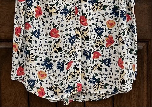 Chelsea & Theodore Damen Bluse ärmellos mehrfarbig Größe X-Large Blumenmuster gebraucht, in einwandfreiem Zustand - Bild 3 von 7
